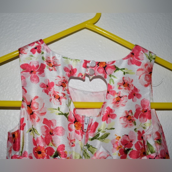 Floral dress 4t little girls - Picture 5 of 8